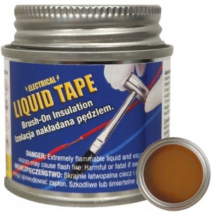 Płynna taśma elektryczna Płynna Guma Taśma Izolacyjna Liquid Tape Brązowy