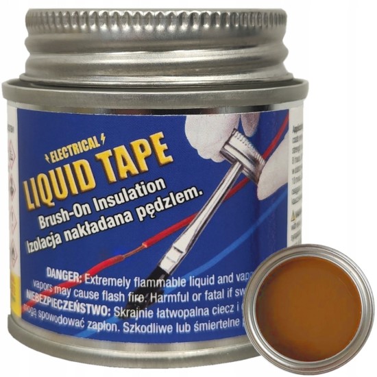 Płynna taśma elektryczna Płynna Guma Taśma Izolacyjna Liquid Tape Brązowy