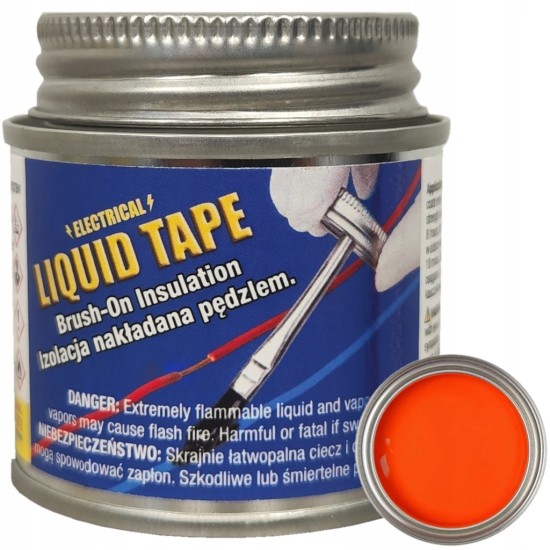 Plasti Dip PlastiDip Płynna Guma Taśma Izolacyjna Liquid Tape Pomarańczowy