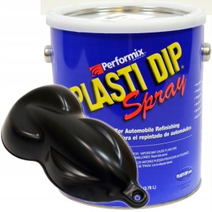 Plasti Dip Plastidip 1 Gallon 3,78L Gotowy do Malowania Czarny Czarna