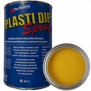 Plasti Dip 1L Gotowy do malowania pistoletem Żółty PlastiDip
