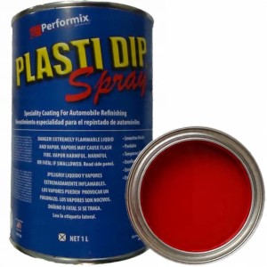 Plasti Dip 1L Gotowy do malowania pistoletem Czerwony PlastiDip