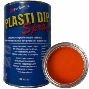 Plasti Dip 1L Gotowy do malowania pistoletem Pomarańczowy PlastiDip