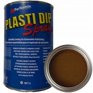 Plasti Dip 1L Gotowy do malowania pistoletem Brązowy PlastiDip