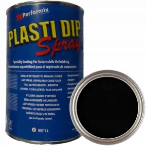 Plasti Dip 1L Gotowy do malowania pistoletem Czarny PlastiDip
