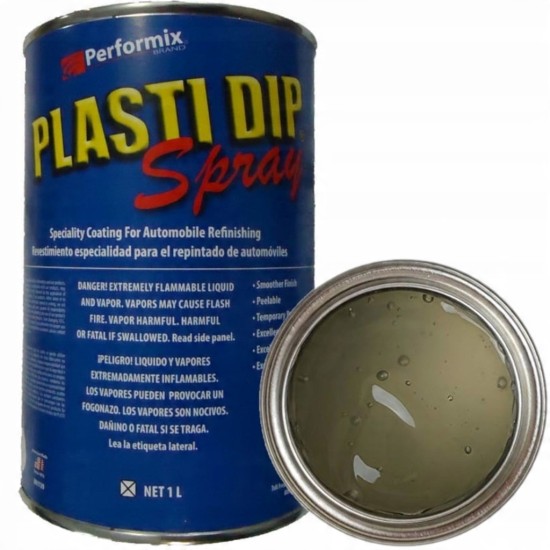 Plasti Dip 1L Gotowy do malowania pistoletem Bezbarwny PlastiDip