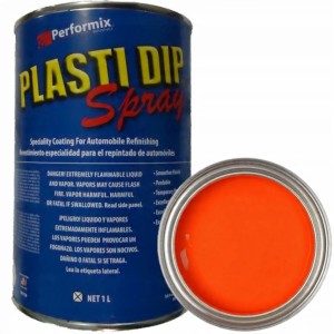 Plasti Dip 1L Gotowy do malowania pistoletem Pomarańczowy Fluo PlastiDip