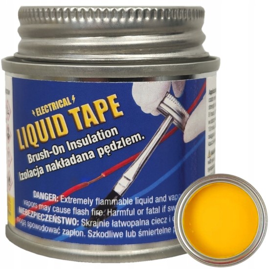 Plasti Dip Płynna Guma Taśma Izolacyjna Liquid Tape Żółty