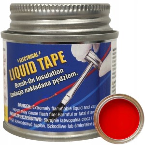 PlastiDip Plasti Dip Płynna Guma Taśma Izolacyjna Liquid Tape Czerwony